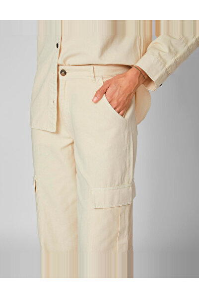 VILA Jeans Vila, cream