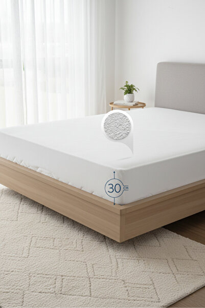 Liossa %100 Pamuklu | Su Sıvı Geçirmez Yatak Koruyucu Alez | Fitted Full Kenar | Tek/çift Kişilik