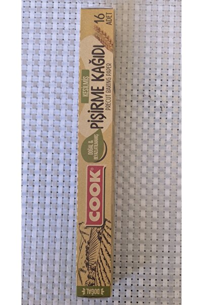 COOK Doğal Pişirme Kağıdı 16 adet