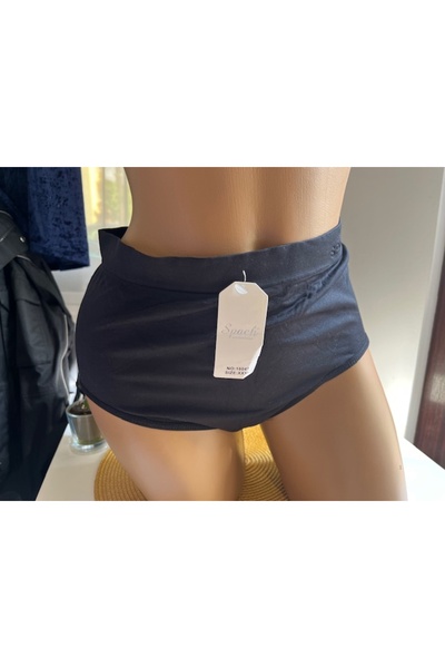 VINTIQUE Women's black Spach tights