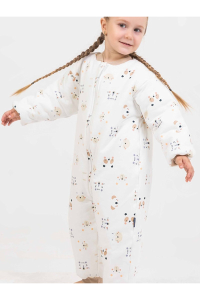 look design Unisex 4/6 Years Old Big Colorful Fiber Sleeping Bag 2.5 Tog