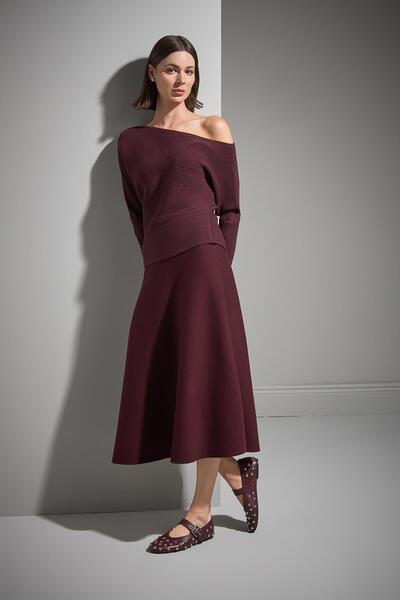 JOIN US Белі Ластіклі Клош Міді Трико Етек