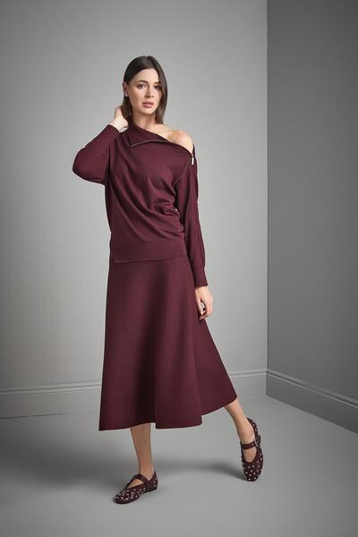 JOIN US Белі Ластіклі Клош Міді Трико Етек