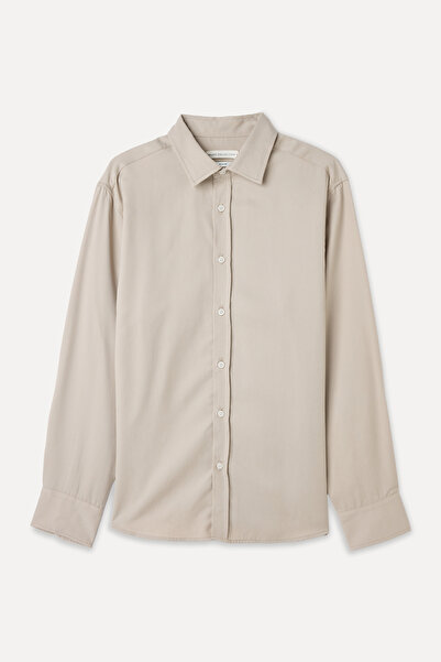 Mudo LİYOSEL REGULAR FIT UZUN KOLLU GÖMLEK