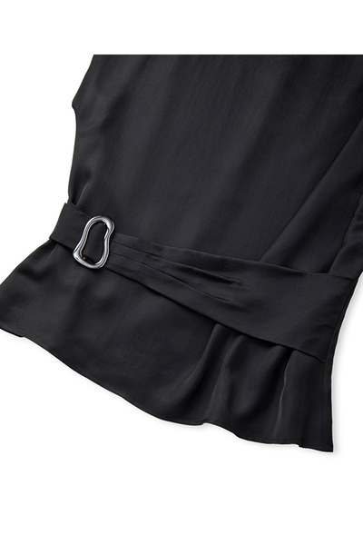 İpekyol Blouse with Metal Buckle Belt