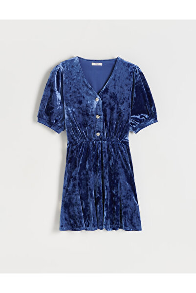 Reserved Rochie mini RESERVED, albastru