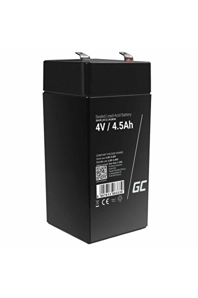 OEM GreenCell 4V 4.5Ah lead acid battery F1/T1 AGM36 terminal