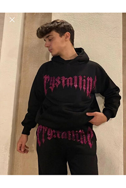 Crystalline Taşlı ikili takım