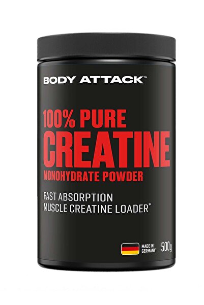 Body Attack - 100% كرياتين أحادي الهيدرات نقي 500 جرام