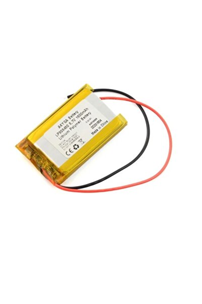 Akyga Συσσωρευτής λιθίου πολυμερούς 14407 1600mAh 3.7V καλώδιο 150mm 50x34x9m...