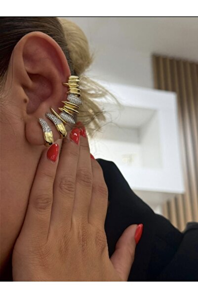 Vi store Çelik Marka Çoklu Görünüm küpe