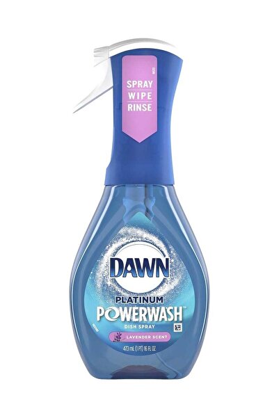 dawn بخاخ غسيل الأطباق بلاتينيوم باور ووش برائحة اللافندر، 473 مل