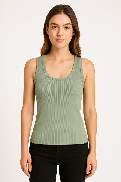 DağdevirenTekstil Thick Strap Blouse