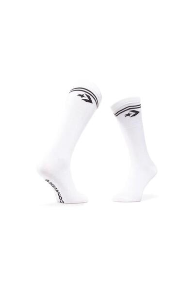 Converse Șosete clasice albe Duo 43/46 EU - Material confortabil, de înaltă calitate, 2 perechi