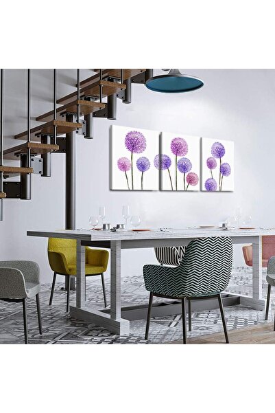 Emoda home Trove لوحة فنية جدارية مؤطرة من القماش مكونة من 3 قطع، مقاس 30×40 ...