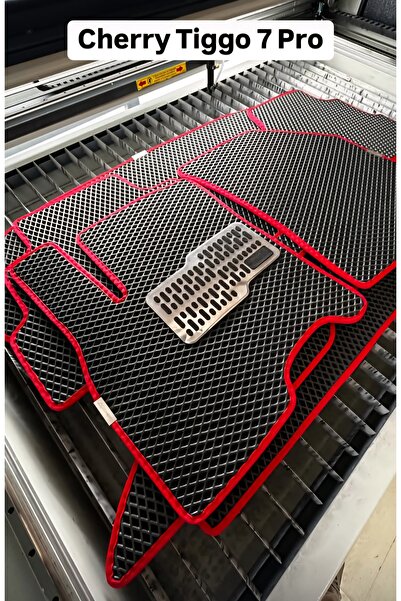 Chery Tiggo 7 Pro & Max EVA Paspas Ve Bagaj Havuzu Seti (Metal Topukluklu&Logolu)