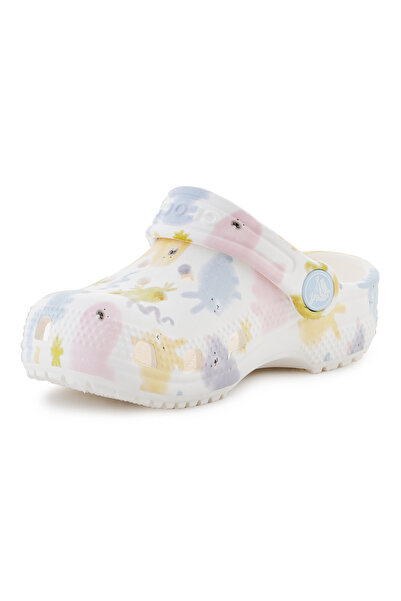 Crocs Classic Pastel Pets Clog T 210989-0WV Chalk