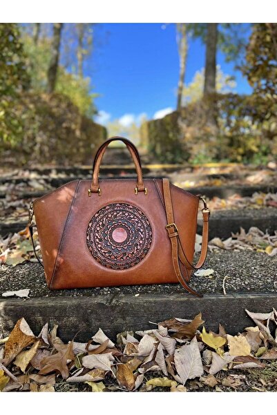 Mychicbeautybag Women's Bag with Exclusive Design in Leather Sunrize