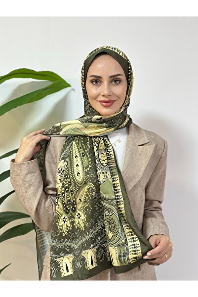 Soft & Pure Scarfs BY GD Modal Diva Desen - Haki