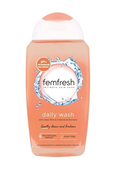 Femfresh Shower Gel Cleanser pH Balanced Soap-Free Gel with Aloe Vera & Calendula, 250ml