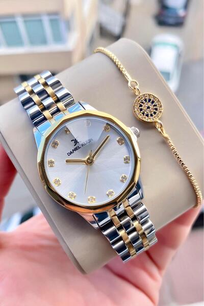 Daniel Klein KADIN KOL SAATİ KRİSTAL CAM SU GECİRMEZ 2 YIL GARANTİLİ YENİ SEZ...