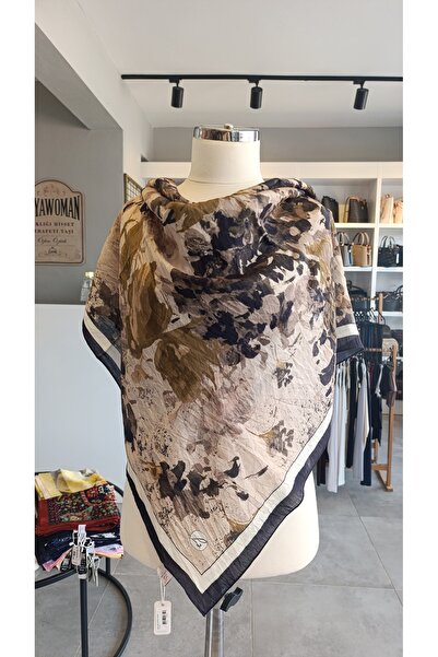 azure scarf Scarf Diamond Henna Scarf