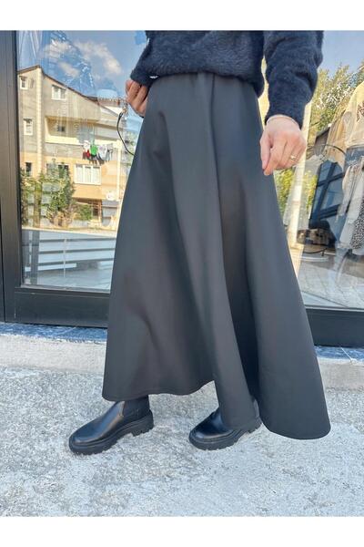 Pilise Scuba Skirt Black