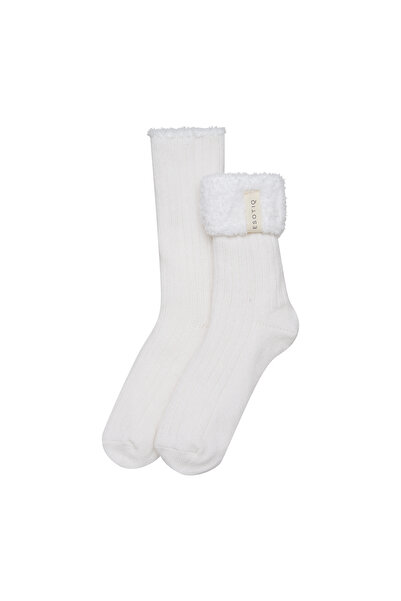 ESOTIQ Women's Warm Socks with Fleece Inside Insulated Winter Home Socks Knitwear | Wowa