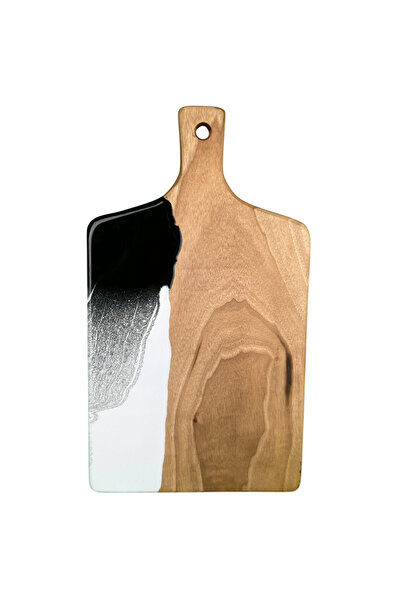 CVCWOOD Epoxy Resin Cutting Board and Serving Board 44 cm X 25 cm