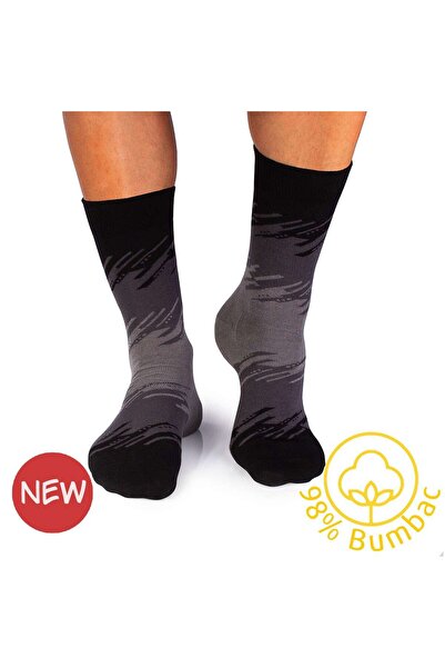 Pirin Hill Șosete cu 98% Bumbac Tușe Artistice Antracit