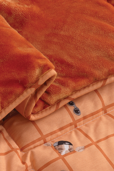 Yataş Nantes Tek Kişilik Triola Uyku Seti - Turuncu