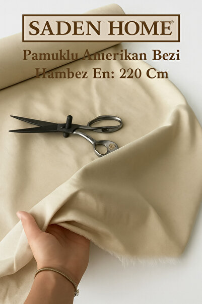 SADEN HOME Αμερικάνικο ύφασμα - Ακατέργαστο ύφασμα - Ύφασμα διάτρησης - Ριχτά...