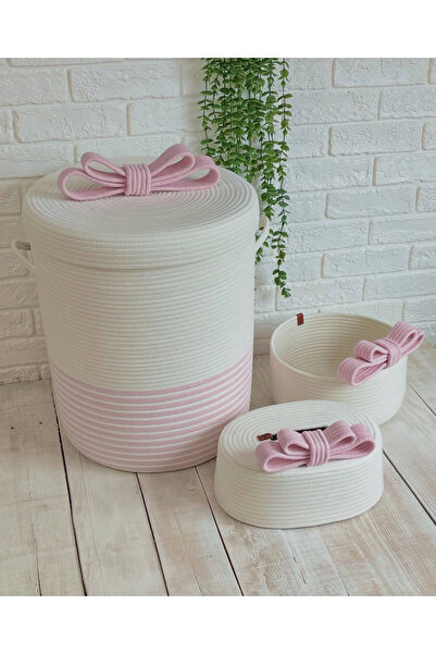 El Emeği Fiyonklu oyuncak sepeti seti