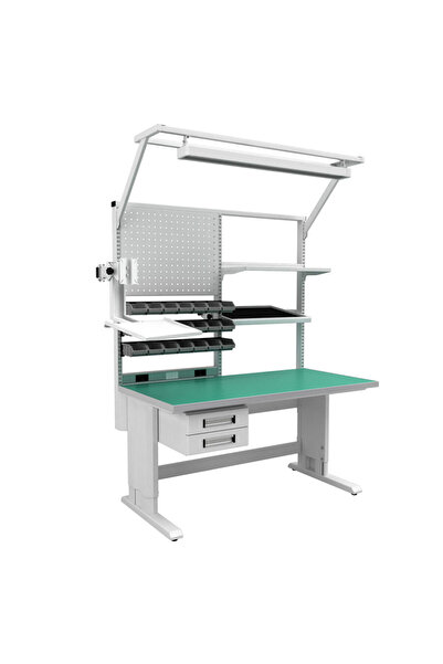 Şahin Ekipman Elektronikçi Çalışma Masası (1500 mm Genişlik) SE.36.11.01