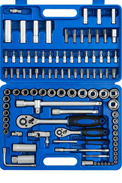 LEIHMANN Trusă de scule, chei tubulare, 108 piese