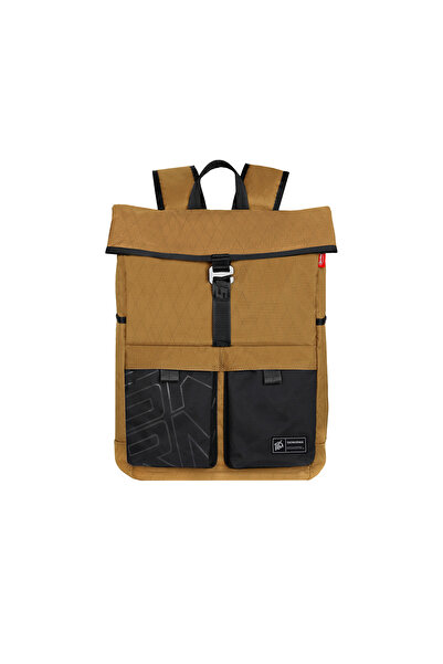 Skinarma Jager Series Nylon Scout Backpack with Laptop and Accessory Compartment Brown