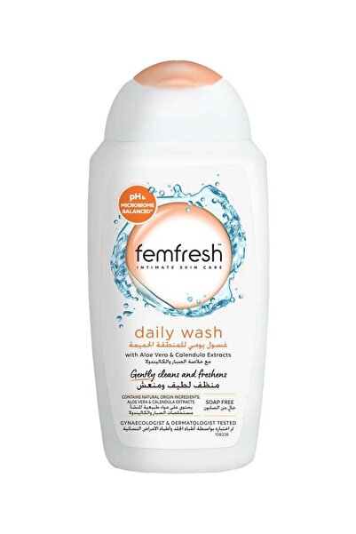 Femfresh العناية اليومية، غسول يومي للمنطقة الحساسة، منظف صحي أنثوي، تركيبة ج...