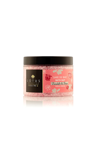 Lotus Cosmetics Sare de baie cu trandafir și frezie 600 g