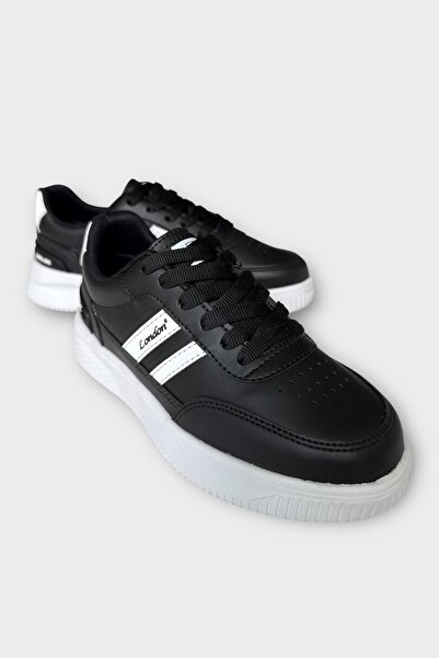 Liger Unisex Light Sole Daily Comfortable Sports Shoes Black - White