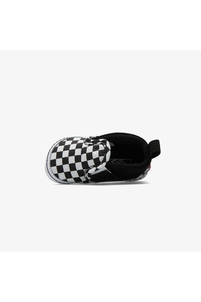 Vans Slip On V-Crib Checkered Bebek Beyaz Spor Ayakkabı