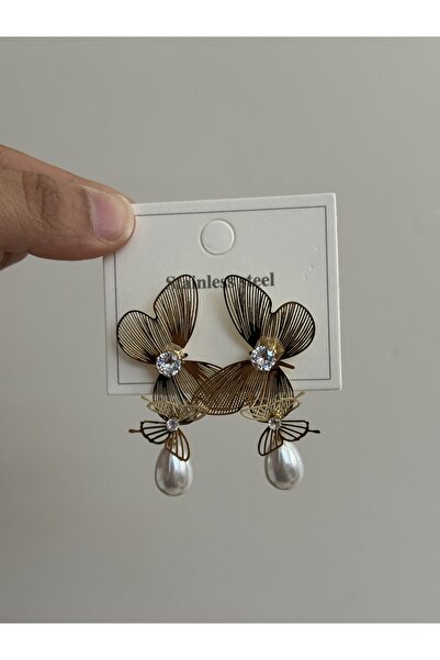 LUXSTONE Butterfly Gold Earrings