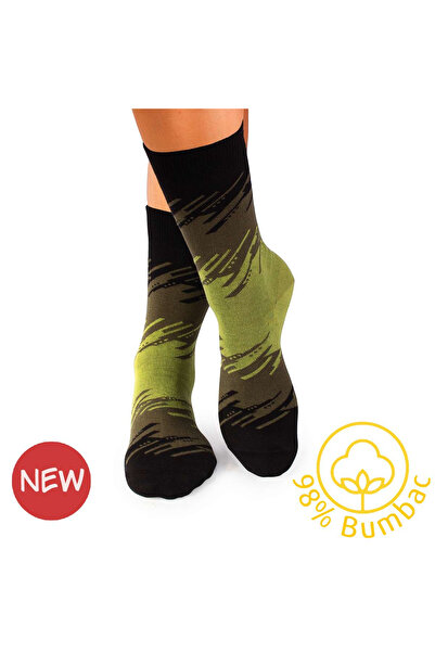 Pirin Hill Șosete cu 98% Bumbac Tușe Artistice Khaki