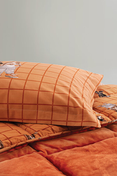 Yataş Nantes Tek Kişilik Triola Uyku Seti - Turuncu