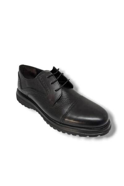 Cakgo 447-26 Genuine Leather Anatomical Eva Sole Lace-Up Men's Shoes