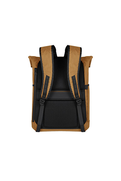 Skinarma Jager Series Nylon Scout Backpack with Laptop and Accessory Compartment Brown