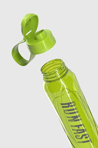 Renga Sky Patterned 630 ml Water Bottle with Removable Carrying Strap 912062 Green