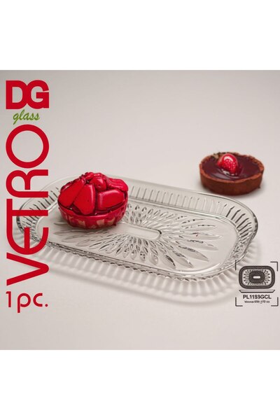 TEKNIX Cam Servis Tabağı Orta Segment Yüksek Kalite