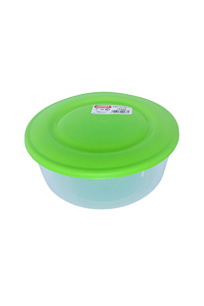Cyclops Round food box, capacity 1.7L, green color,