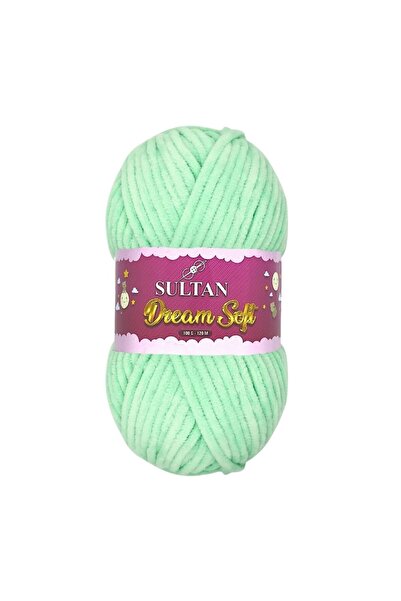 Sultan Dream Soft 944 Su Yeşili Kadife İp 100Gr 1 Adet