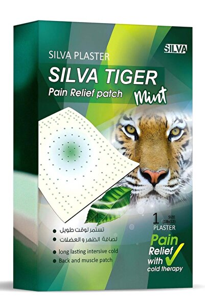 Silva Tiger Pain Relief Patch, Mint 1 Piece